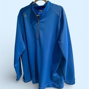 Adidas Men's Vibrant Blue Quarter-Zip